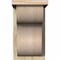 Ekena Millwork Carmel Rough Sawn Corbel w/Backplate, Douglas Fir, 8"W x 10"D x 14"H COR08X10X14CAR01RDF - alternate 3